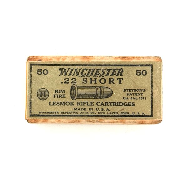 shot_20260705182501 Winchester, Lesmok, .22 Short, 2 Piece Box (Empty)