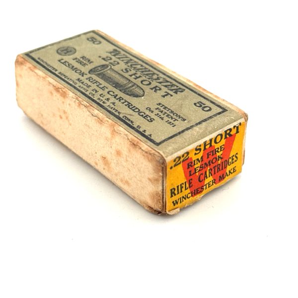 shot_20260705182506 Winchester, Lesmok, .22 Short, 2 Piece Box (Empty)