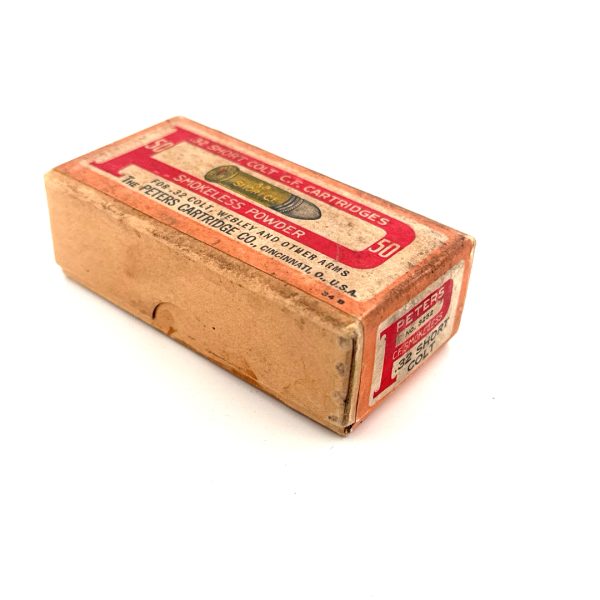 Peters, Smokeless, .32 Short Colt Center Fire (CF), 2 Piece Box