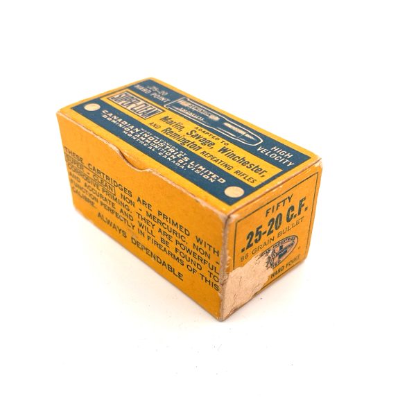 shot_20260706082252 Dominion CIL, Super-Clean, .25-20 WCF High Velocity Hard Point, 1 Piece Box