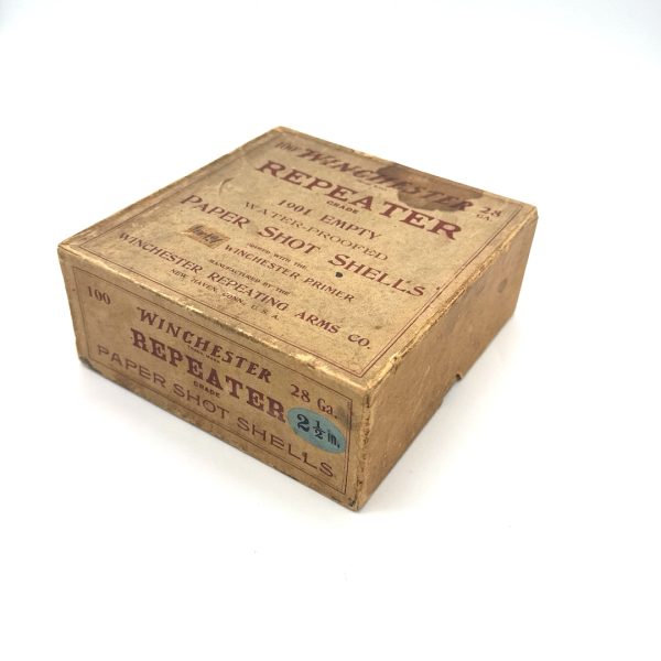 Winchester, Repeater, 28 Gauge, 100 Count 2 Piece Box (NPE) (Empty)