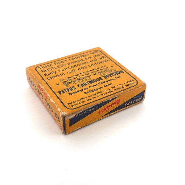 Peters, Rustless, .22 CB Caps, 100 Count, 1 Piece Box (Partial)