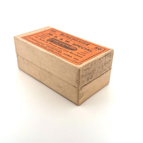 Winchester, .38 S&W Special, 2 Piece  Box (Empty)