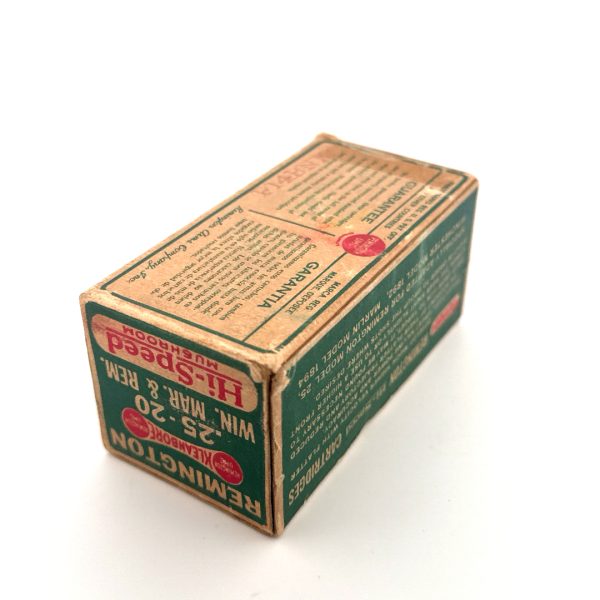 Remington, Kleanbore, Dogbone, HI-Speed, .25-20, 60 Grain Mushroom Bullet, 1 Piece box