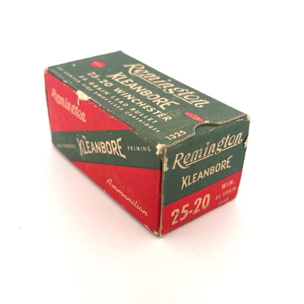 Remington, Kleanbore, .25-20, 86 Grain Lead Bullet, 1 Piece box