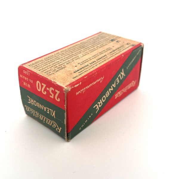 Remington, Kleanbore, .25-20, 86 Grain Lead Bullet, 1 Piece box