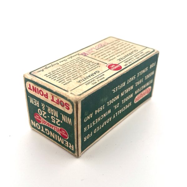 Remington, Kleanbore, Dogbone, .25-20, 86 Grain Soft Point Bullet, 1 Piece box