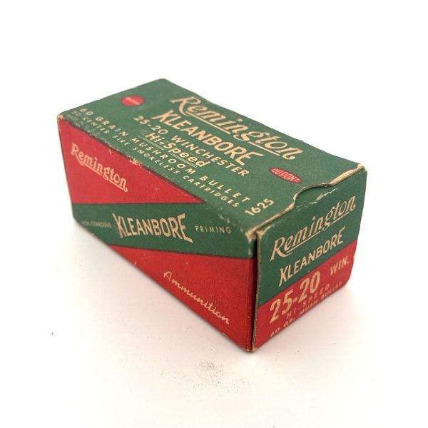 Remington, Kleanbore, HI-Speed, .25-20, 60 Grain Mushroom Bullet, 1 Piece box