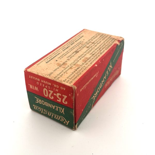 Remington, Kleanbore, HI-Speed, .25-20, 60 Grain Mushroom Bullet, 1 Piece box