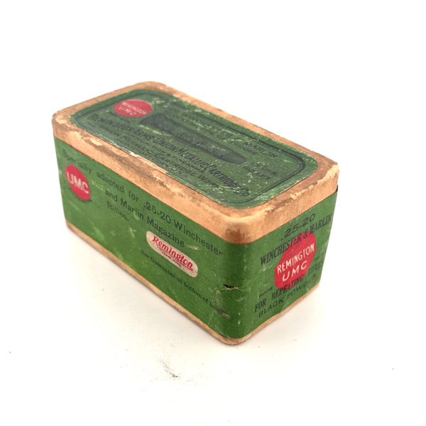 Remington, Black Powder, .25-20 WCF, 86 Grain Bullet, 2 Piece Box (Sealed)