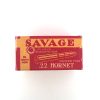 Savage, .22 Hornet, 45 Grain Mushroom, 1 Piece Box