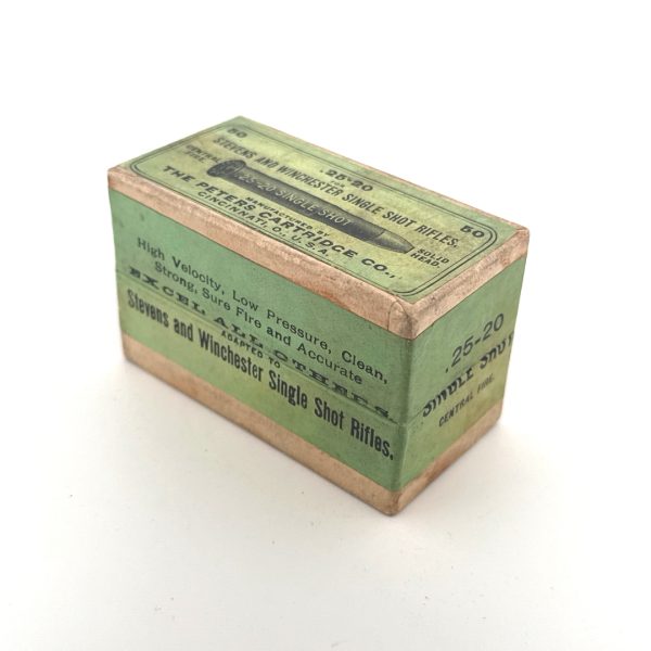 Peters, .25-20 Single Shot, 2 Piece Box (Sealed)
