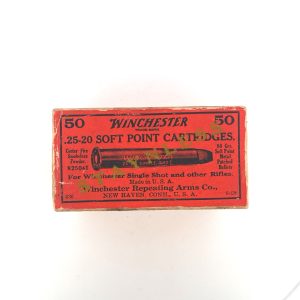 shot_20260709161950 Winchester, .25-20 Single Shot, 86 Grain Soft Point, 2 Piece Box