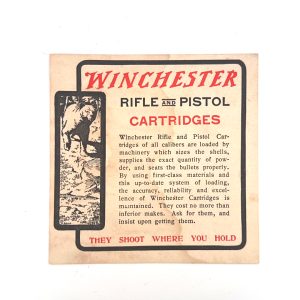 shot_20260709162102 Winchester Shell Box Insert, "They shoot where you hold" with a Bear