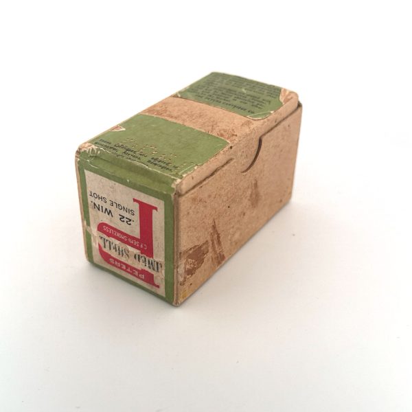 Peters, Semi-Smokeless, .22 Single Shot Center Fire, New Primed Empty (NPE), 2 Piece Box