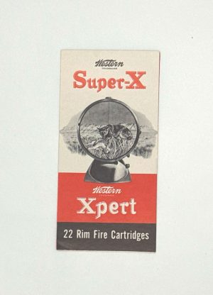 Western, SuperX .22, Pamphlet with Predator in crosshairs of scope