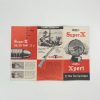 Western, SuperX .22, Pamphlet with Predator in crosshairs of scope