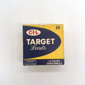 CIL, Target Load, 12 Gauge #8 Shot, 1 Piece Box (Empty)