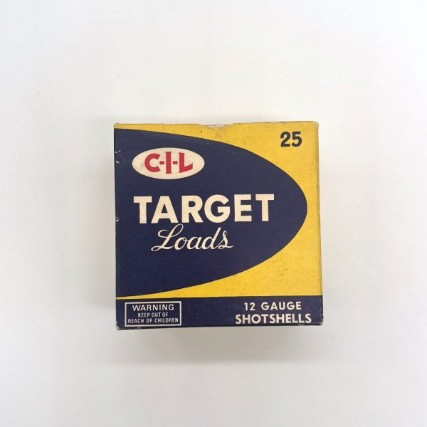 CIL, Target Load, 12 Gauge #8 Shot, 1 Piece Box (Empty)