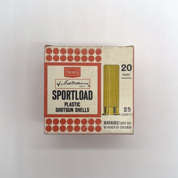 Sears, Sport Load, 20 Gauge, 1 Piece Box (Empty)