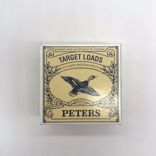 Peters (Remington), Heavy Target Load, Commemorative, 12 Gauge, 71/2 Shot, 1 Piece Box