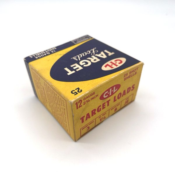 CIL, Target Load, 12 Gauge #8 Shot, 1 Piece Box (Empty)
