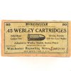Winchester, .45 Webley, 230 Grain Bullet, 2 Piece Box (Sealed)