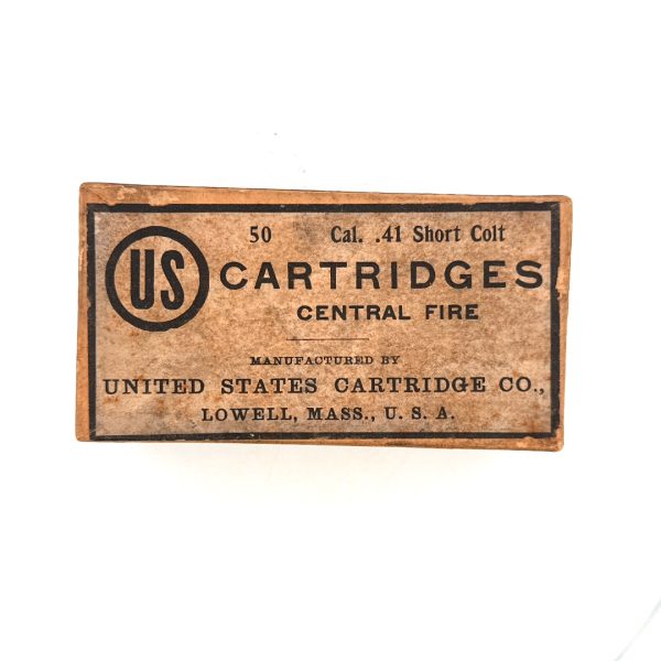 U.S. Cartridge Company, .41 Short Colt Center Fire, 2 Piece Box (Sealed)