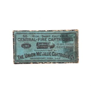 UMC, .41 Short Colt DA Center Fire, 163 Grain Bullet, 2 Piece Box