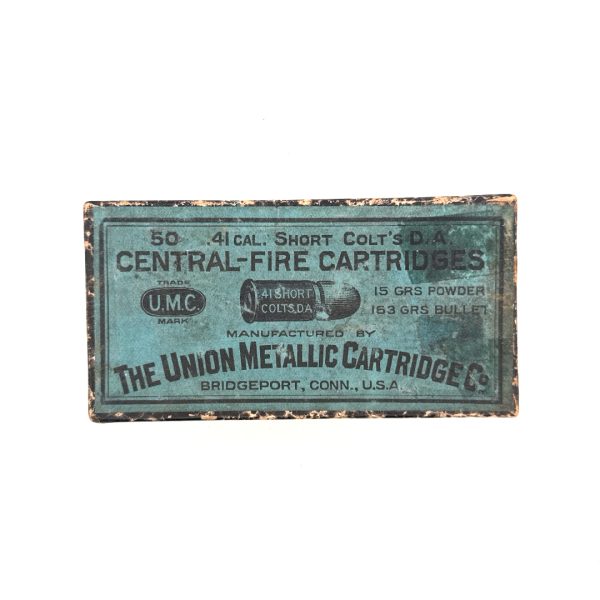 UMC, .41 Short Colt DA Center Fire, 163 Grain Bullet, 2 Piece Box