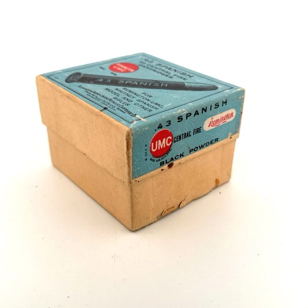 Remington, .43 Spanish, 2 Piece Box