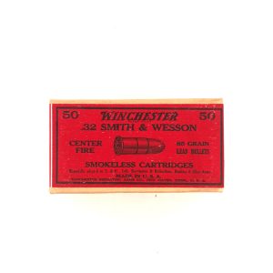 shot_20260710075945 Winchester, Smokeless, .32 S&W Center Fire, 2 Piece Box (Sealed)