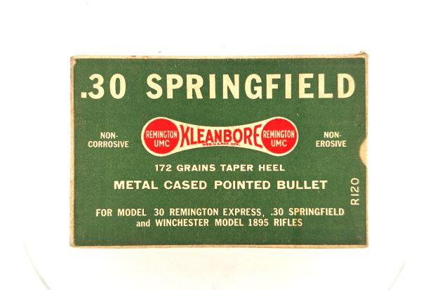 Remington, Kleanbore, .30-06 Springfield, 172 Grain, 1 Piece Box