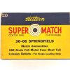 Western, Super Match, .30-06 Springfield, 180 Grain, 1 Piece Box