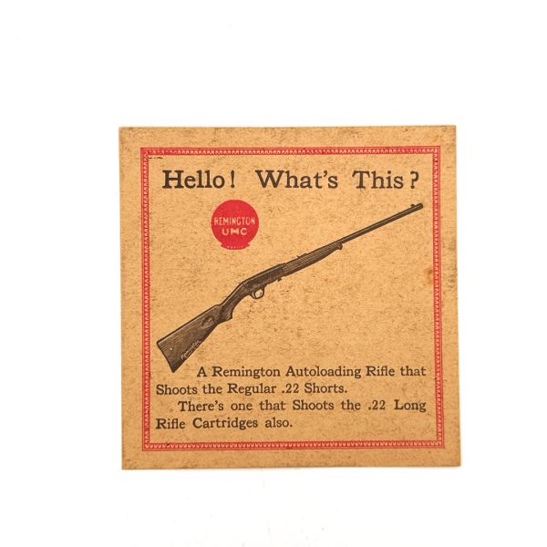 Remington, Model 24, Shell Box Insert