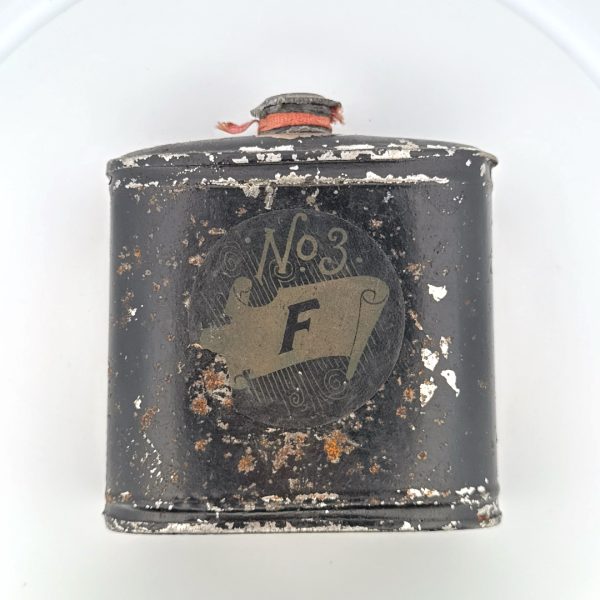 California Powder Works, 1/2 lbs Powder Tin, (Empty)
