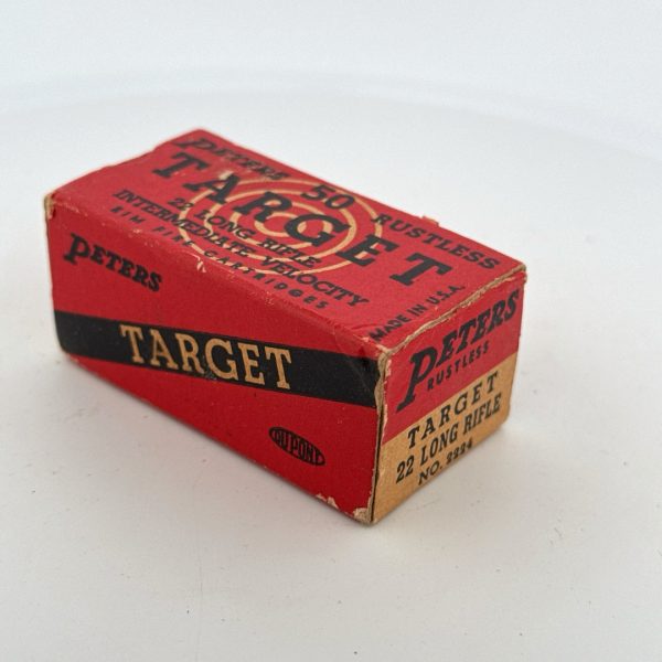 Peters, Target, Intermediate Velocity, .22 Long Rifle, 1 Piece Box