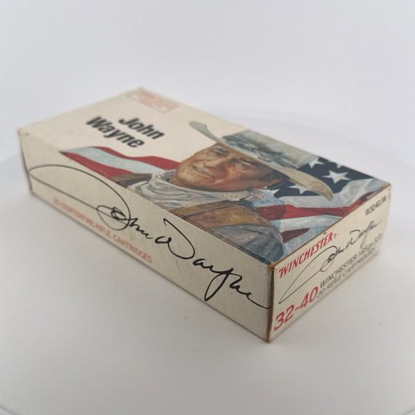 Winchester, Commemorative John Wayne, .32-40 Win, 165 Grain Soft Point, 1 Piece Box