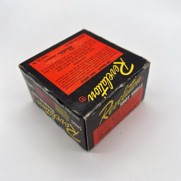 Western Auto, Revelation, 12 Gauge #6 Shot, Shot Shell 1 Piece Box