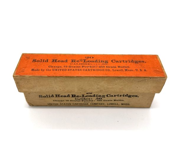 U.S. Cartridge Company, .50-70 Government, 450 Grain Bullet, 2 Piece Box