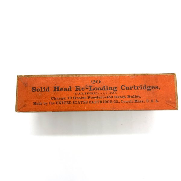 U.S. Cartridge Company, .50-70 Government, 450 Grain Bullet, 2 Piece Box