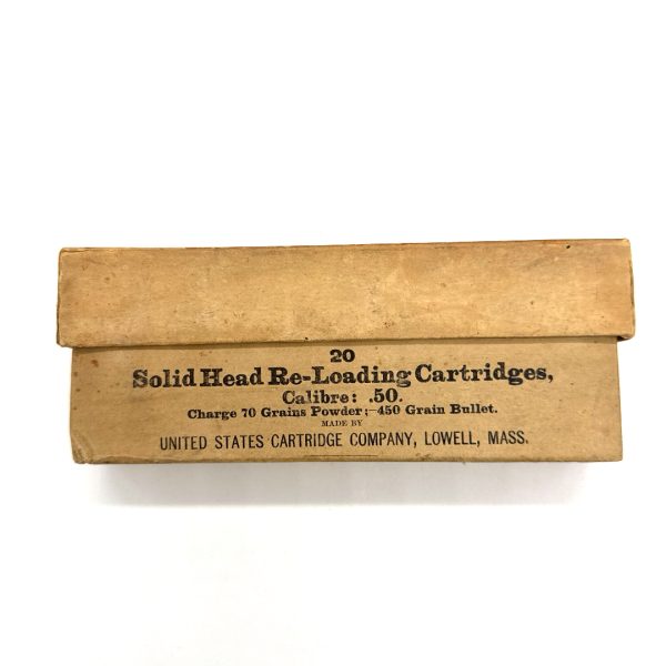U.S. Cartridge Company, .50-70 Government, 450 Grain Bullet, 2 Piece Box