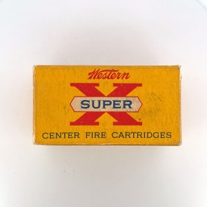 Western, Super-X, .218 Bee, 46 Grain Open Point Exp., 1 Piece Box