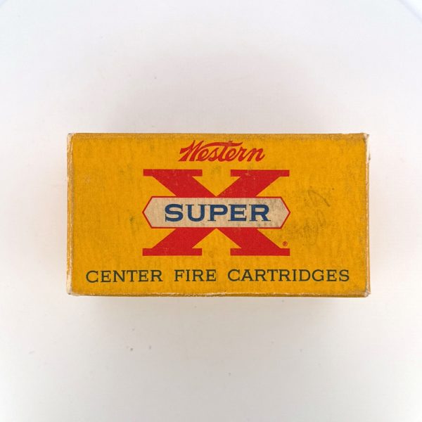 Western, Super-X, .218 Bee, 46 Grain Open Point Exp., 1 Piece Box