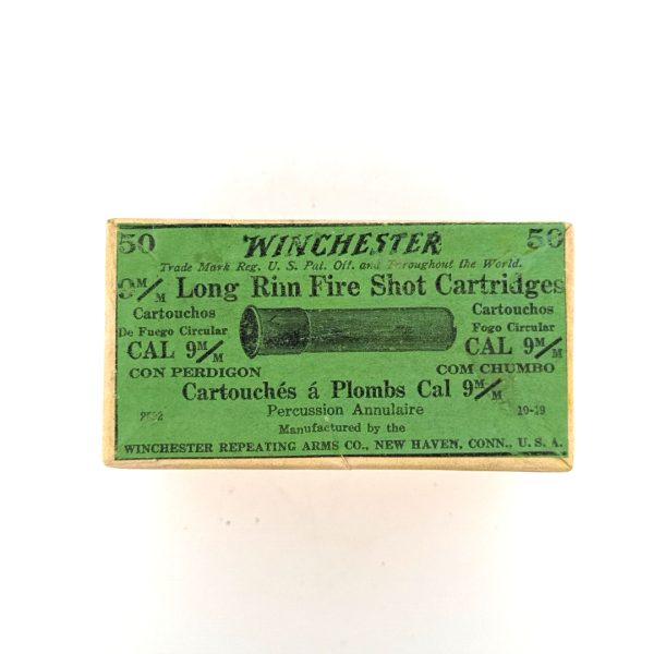 shot_20260715215548 Winchester, 9mm Long Rim Fire Shot Cartridges, 2 Piece Box (Sealed)