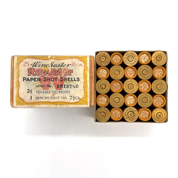 shot_20260715215701 Winchester, Repeater, 16 Gauge, 1oz #71/2 Shot, 2 Piece Box