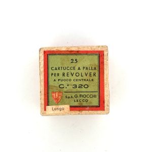 Fiocchi, .320 Lungo Revolver, 2 Piece Box (Sealed)