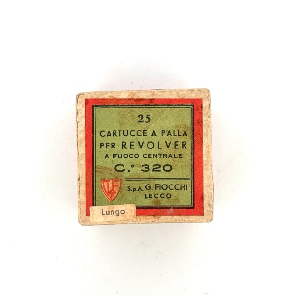 Fiocchi, .320 Lungo Revolver, 2 Piece Box (Sealed)