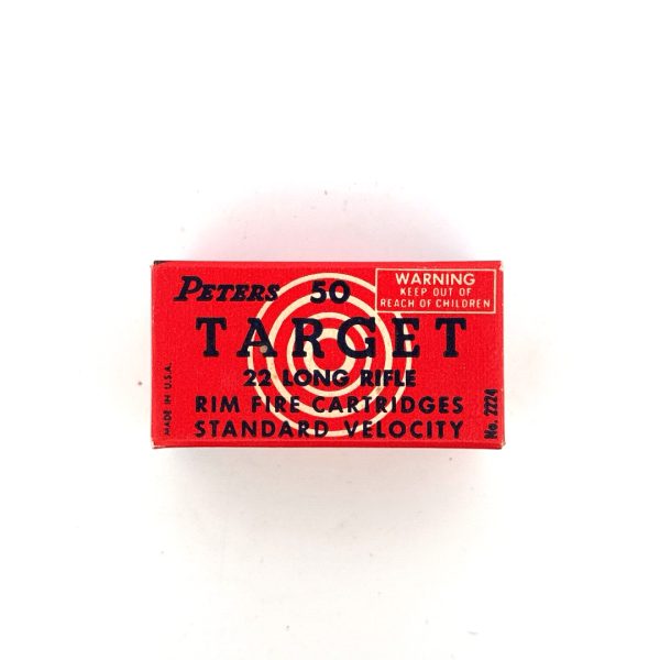 Peters, Target, .22 Long Rifle, 1 Piece Box