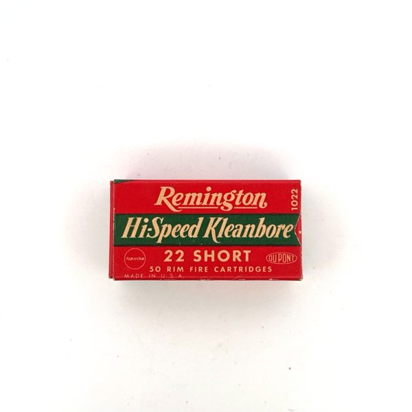 Remington, Hi-Speed KleanBore, .22 Short, 1 Piece Box